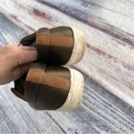 Louise et Cie  Green Satin Slip On Sneakers Photo 3