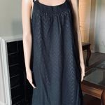 Loft black Eyelet Tank  Dress Photo 4