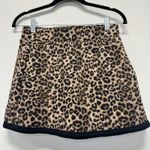 JoyLab  Skort Small Leopard Print Athletic Skirt Built-In Shorts Activewear Photo 5