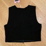 Meshki Limited Edition Jemma Spoilt Zip Front Sleeveless Top Black Photo 4