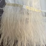 Ivory Satin Bridal Robe White Size XS Photo 2