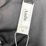 ANDIE String Bikini Bottom Womens Medium Snakeskin Animal Print Black Tan Sexy Photo 2