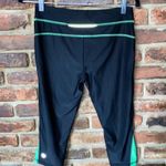 Avia  Black & Neon Green Athletic Capri Leggings Women's Size Small Photo 2