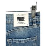 Refuge Denim Women's High Rise Wide Leg Jeans Blue Size 3 NWT Vintage Wash Photo 2