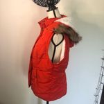 Green Tea Hooded Puffer Vest Photo 2