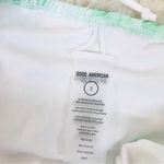 Good American  Green White‎ Tie-Dye String Triangle Bikini Set Size 2 Medium New Photo 6