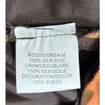 Vtg Think Tank Womens Silk Suede Wrap Skirt Belted Brown Earthy Retro Artsy Sz 8 Photo 8