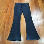 Paige Lou Lou Mid Rise Blue Skinny Flare Full Length Stretch Denim Jeans Size 29 Photo 3