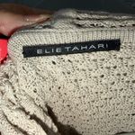 Elie Tahari  Cream hooded Sweater in excellent condition Photo 2