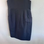 Jil Sander  Women’s Tailored Knee Length Black Dress Vest Photo 7