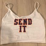 Sugar Lips Game Day Bae “Send It” Crop Top Photo 0