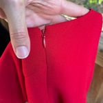 Ann Taylor  Women's Red One Shoulder Side Pleated Cocktail Dress Size 12. NEW Photo 5