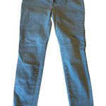 Madewell 9 High Rise Skinny Jeans Button Fly Olive Green Women's Size 28 Photo 0