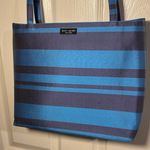 Kate Spade Raw Silk Vintage Striped Tote Photo 2