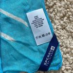 Sperry NWOT nautical stripe anchors soft square scarf Photo 5