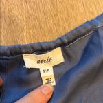 Aerie Blue Sheer Trim Silky Cami Swing Tank Top Size S Photo 1