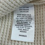 Treasure & Bond Off Shoulder Sweater Knit Top Cream XS Photo 7