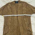 Abercrombie & Fitch Oversized  stitch brown cardigan xxs Photo 3