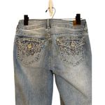 Wallflower Blue Luscious Curvy Cotton Blend Flare Denim Jeans Women Junior Sz 3 Photo 7