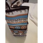 St. Labre Indian School Bag Tote Never Used Buffalo Aztec Native American Photo 4