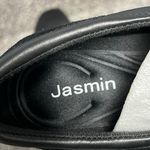 Jasmin Comfort Shoes Womens 8M Black Soft Suede Leather Alaina Slip On Loafers Size 8 Photo 10