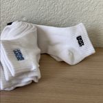 DKNY  Sport White Ankle Socks with Logo 6 pairs Photo 5