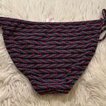Xhilaration Tie Side Bikini Bottoms Navy Blue Geometric Photo 4