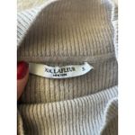 MM.LaFleur Charmaine Knit Dress Funnel Neck Wool Cashmere Blend Size Small Gray Photo 4