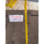 Pendleton Wool Blazer Sz12 Brown Tweed Leather Trim Vtg Classic Academia Legacy Photo 7