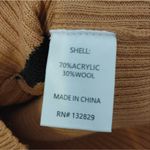 NBD NEW Small NWT Cheetah Print Cropped Low Cut Sweater Brown Black Animal Print Photo 2