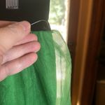 love on a hanger NWOT  Green Holiday Tulle Velvet Skirt Size Medium Photo 4