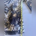 Onque Casul Hoodie Womens Bust 27” Animal Print Zip Up Hooded Jacket Size 3X Brown Photo 2