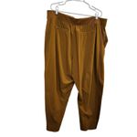 Athleta  Mustard Yellow High Rise Pull On Casual Athleisure Ankle Pants Size 22 Photo 1