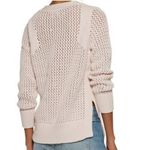 Derek Lam ‎ 10 Crosby Open Loose Knit Crochet Lace Up Sweater Sz S NWT Photo 1
