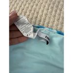 Bar III  Women's Bikini Bottom Blue Floral Tropical Side Cut out Size Medium Photo 3