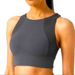 Lululemon Women’s set Challenger sports bra graphite grey size 4 Photo 5