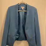 Carmen Marc Valvo Blue Blazer Photo 1