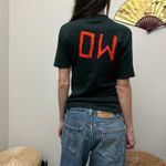 70s vintage faded black happy smiley face patchwork tee shirt by hidaco Photo 4