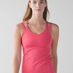 Lululemon  Happy Strappy Athletic Tank Top in Pink Lemonade 12 L XL Photo 0