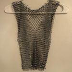 Nasty Gal Diamante Fishnet Crop Top Photo 1