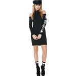 KILLSTAR  Luna morte bodycon mini dress Photo 2