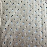 Jones New York XL Faux Suede Button Front Top Cut-Out Perforated Brown Long Slv Photo 2