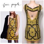 Free People New. Speak Easy Beaded dress. Size 6. RUNS SMALL. Retails $249 Photo 1