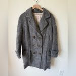 See By Chloe  Alpaca Wool Matted Double Breasted Coat Gray Size 36 Photo 1