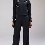 FIGS Cornelia FORMx Crewneck Scrub Top in Navy, Size Small Photo 0