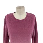 The Cashmere Project Sweater Crew Neck Long Sleeve Ombre Dip Dye Pink Size XL Pink Photo 1