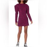 House of Harlow 1960 x Revolve Pink & Black Houndstooth Mini Dress Small Photo 3