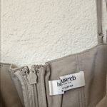 House Of CB HOUSE OF‎ CB S D- DD  'Samaria' Taupe Corset Sun Dress NWOT S Plus Cup Photo 5