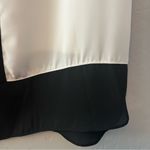 ⭐️I.N. studio white and black colorblock short sleeve blouse size XL Photo 6