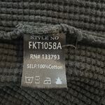 POL  Women’s Sweatshirt Large Oversized Distressed Mixed Media Photo 3